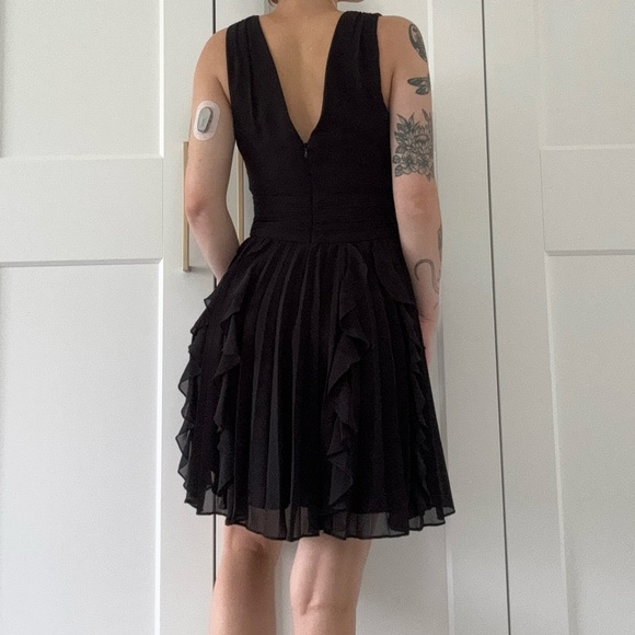 MARCIANO Black Dress Size 0 - Picture 3 of 7